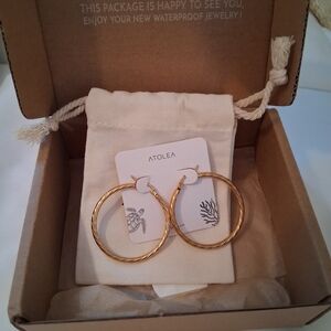 Gold Hoop Earrings